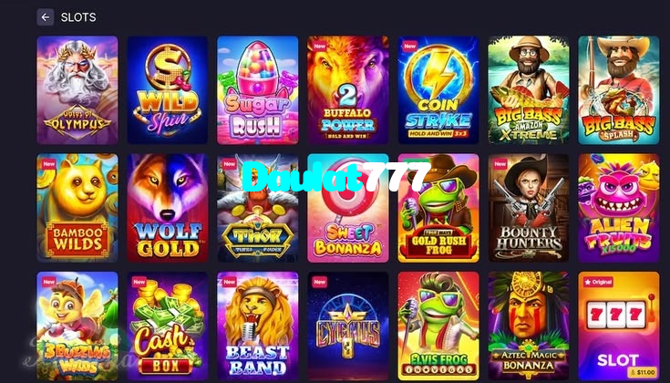 Daulat777 casino presented on mobile device in Pakistan with slots and live games
